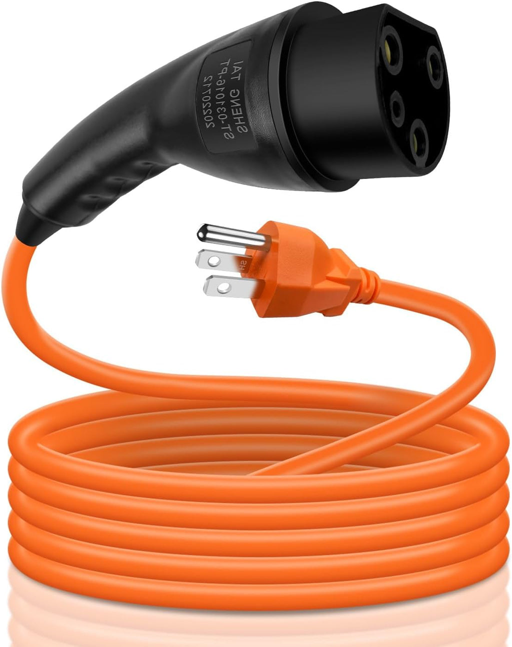 Charging Power Cord Assembly Fits for Evolution EV ICON EV Models Replaces 2.04.0620, 120V Golf Cart Charger Power Cord