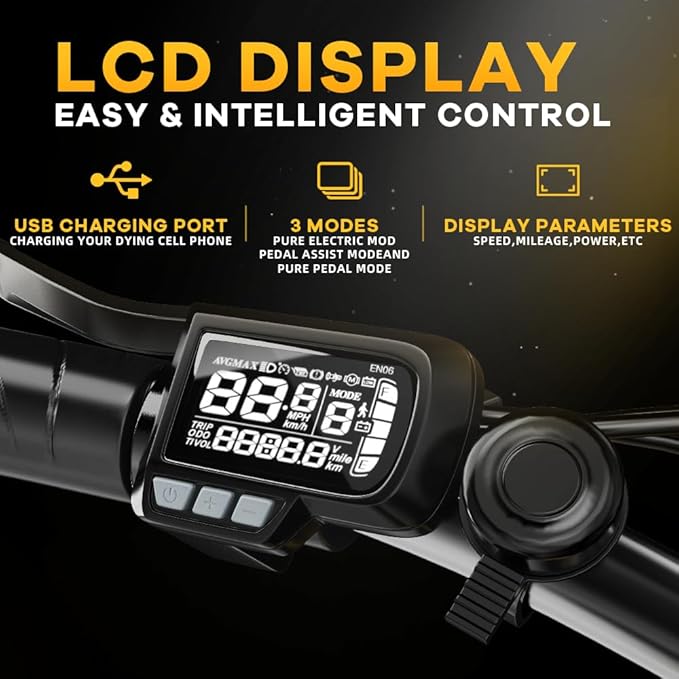 Vélo électrique pliant de 1000 W