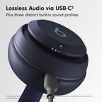 Beats Studio Pro (Renewed Premium) Wireless Bluetooth Noise Cancelling Headphones - Navy