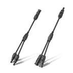 Solar Panel Connector 4 to 1 Solar Panel Splitter 4 Way 1000V Solar Panel Parallel Connectors Solar Adapter Cable Plug Pair for Solar System Solar Panel (4 to 1 1 Pair)