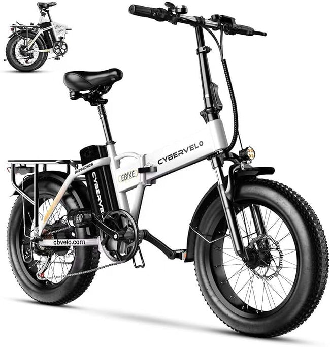 1000W Folding Electric Bike, 48V 20.8AH Main Image