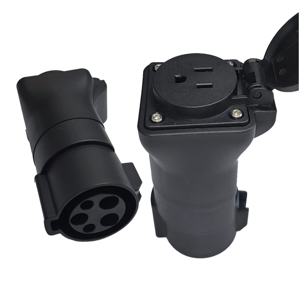 J1772 to Nema 5-20, EV Station Charging Adapter, EV Adapter Plug, J1772 to NEMA 5-20 Plug for Many Devices that Can Accept 100~240V