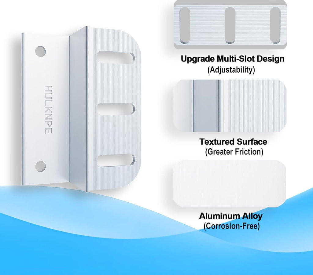 Z Brackets Solar Panel Mounting Kit (16 Pack) - Heavy Duty Corrosion-Resistant Aluminum for RV, Boat, Roof & Off-Grid Installations