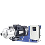 4HP Solar Self Prime Water Pump with MPPT Controller AC/DC Autoswitch High Flow SS304 Impeller For Farm Agriculture Irrigation