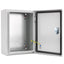 QILIPSU Metal Electrical Box IP65 Waterproof Steel Project Enclosure Lockable Weatherproof Electric Junction Box for Indoor & Outdoor Use 14"x10"x6"