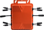 2800W 2400W 2000W MPPT Solar Grid Tied Inverter DC 16-60V to AC 110V/230V,Waterproof, Remote Control Microinverter(600W,230V 50Hz)