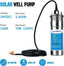 ECO-WORTHY 400W Solar Well Pump Kit, 24V Stainless Steel Deep Well Solar Pump System with 30 Lithium Battery, Controller and Cable for Garden, Tank, Farm, Delivered in Multiple Packages