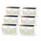 HMCITY Solar Lights Outdoor 120 LED with 3 Lighting Modes, Motion Sensor Wall Lights,IP65 Waterproof Solar Powered for Garden Patio Yard (Back Button 2Packs, Black Shell-Daylight White)