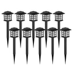 GIGALUMI Solar Outdoor Lights,12 Pack LED Solar Lights Outdoor Waterproof, Solar Walkway Lights Maintain 10 Hours of Lighting for Your Garden, Landscape, Path, Yard, Patio, Driveway