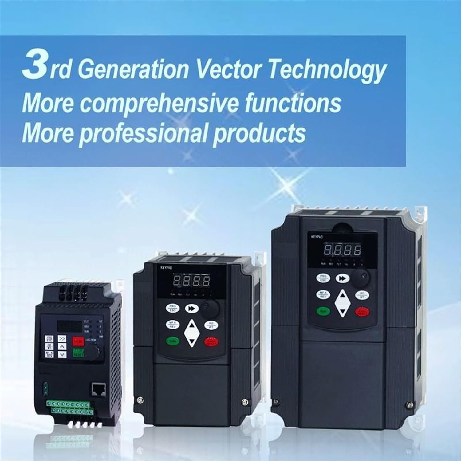 380v 11kw VFD Solar Variable Frequency Drive Inverter DC to AC Submersible Pump deep Well(Solar 1.5kw 2hp)