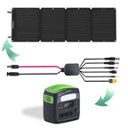 NECESPOW 6-in-1 Solar Connector Kit with Female and Male Connectors, Universal Solar Adapter Cable Compatable for Solar Panel & Solar Power Staion