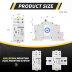 Mini ATS AC Automatic/Manual Transfer Switch