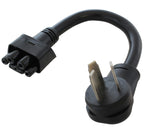 AC WORKS EV Charging Adapter for Tesla Use (TT-30P RV/Trailer 30A Gen2)