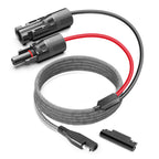 TAIFU Solar Panel Connectors to SAE Adapter Cable, 11FT 10AWG Solar Extension Cable with SAE Polarity Reverse Adapter for RV Solar Panel Caravan Battery Charger Kit