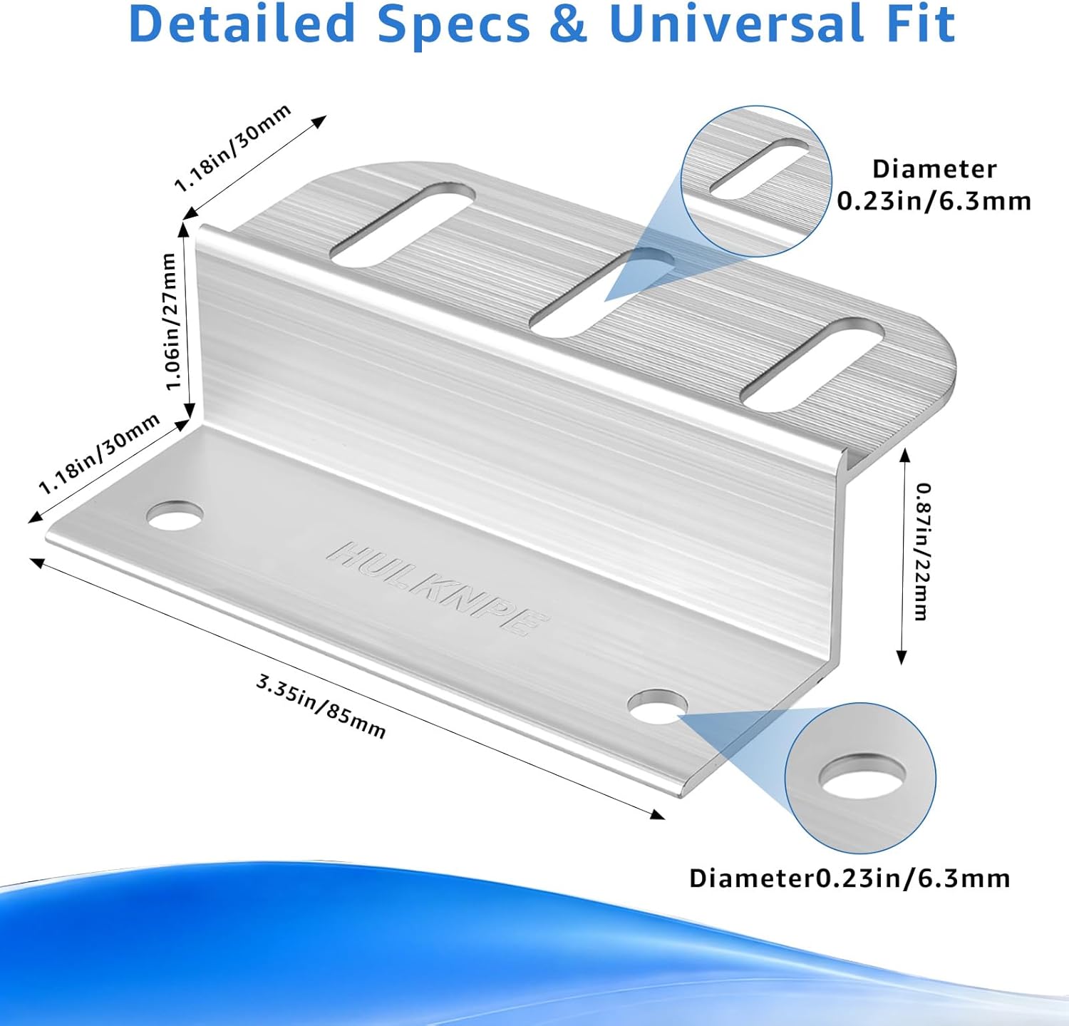 Z Brackets Solar Panel Mounting Kit (16 Pack) - Heavy Duty Corrosion-Resistant Aluminum for RV, Boat, Roof & Off-Grid Installations