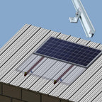 Solar Panel Roof Mounts Bracket Kit for Sloped Pitched Tin Roof