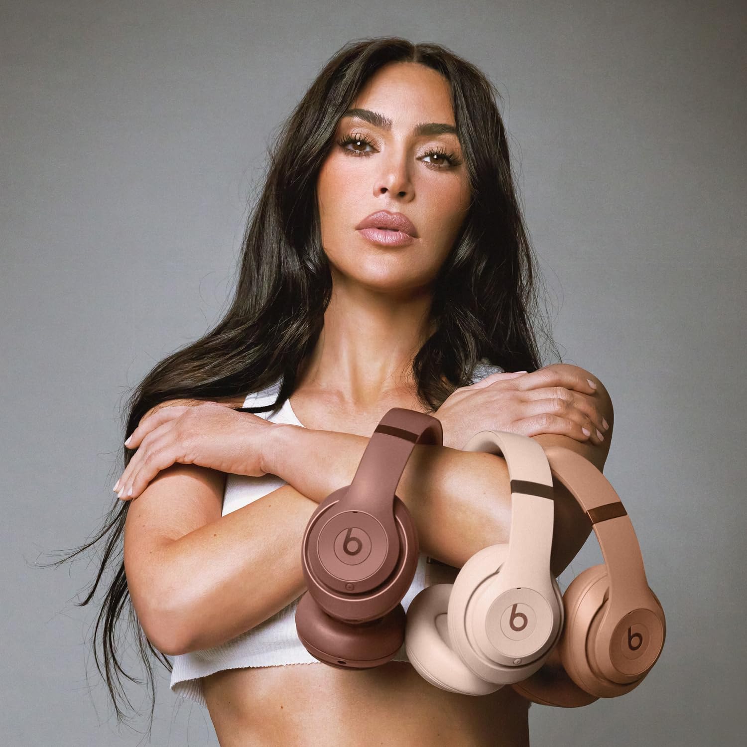 Beats Studio Pro x Kim Kardashian - Wireless Bluetooth Noise Cancelling Headphones - Dune (Renewed)