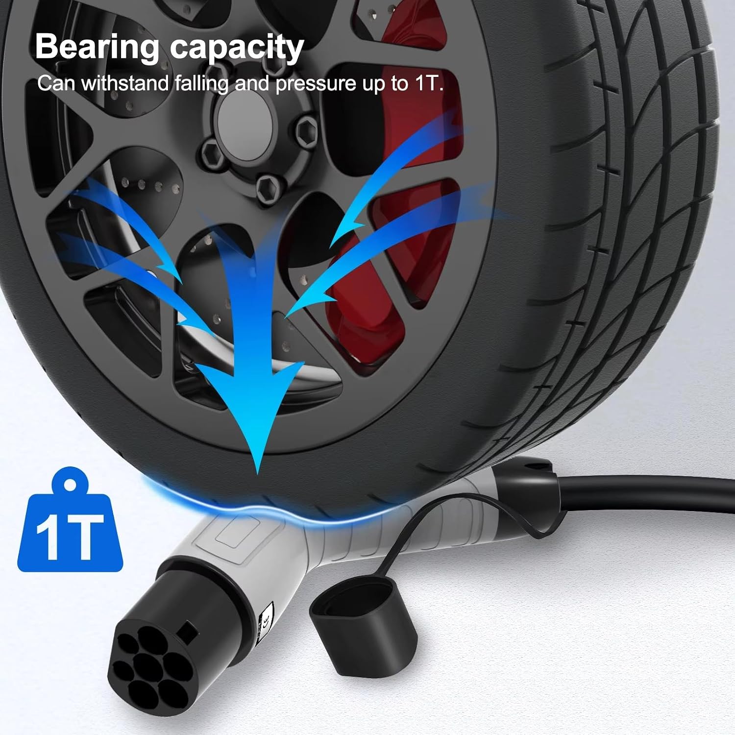 Type 2 - Type 2 Fast Charging EV Cable / 32A / 3 Phase / 5M Length / 22kW