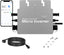 700 W microinverter Solar with 3 m Data Cable,Grid tie Inverter,Micro inverters for Solar Panels Ideal for Small Home Solar Power System