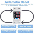 Disjoncteur intelligent avec surveillance de la consommation d'énergie