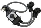 AC WORKS EV Charging Adapter for Tesla Use (TT-30P RV/Trailer 30A Gen2)