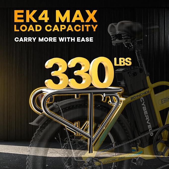 Vélo électrique pliable 1000 W, 48 V 20,8 Ah