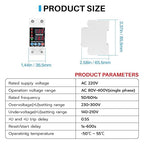 Disjoncteur intelligent avec surveillance de la consommation d'énergie