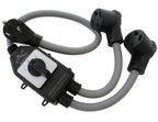 AC WORKS EV Charging Adapter for Tesla Use (TT-30P RV/Trailer 30A Gen2)