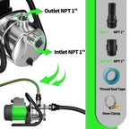 SHANGDA Water Transfer Pump Electric 1.6HP