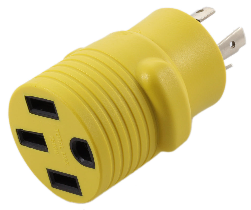 AC WORKS EV Charging Adapter for Tesla Use (TT-30P RV/Trailer 30A Gen2)