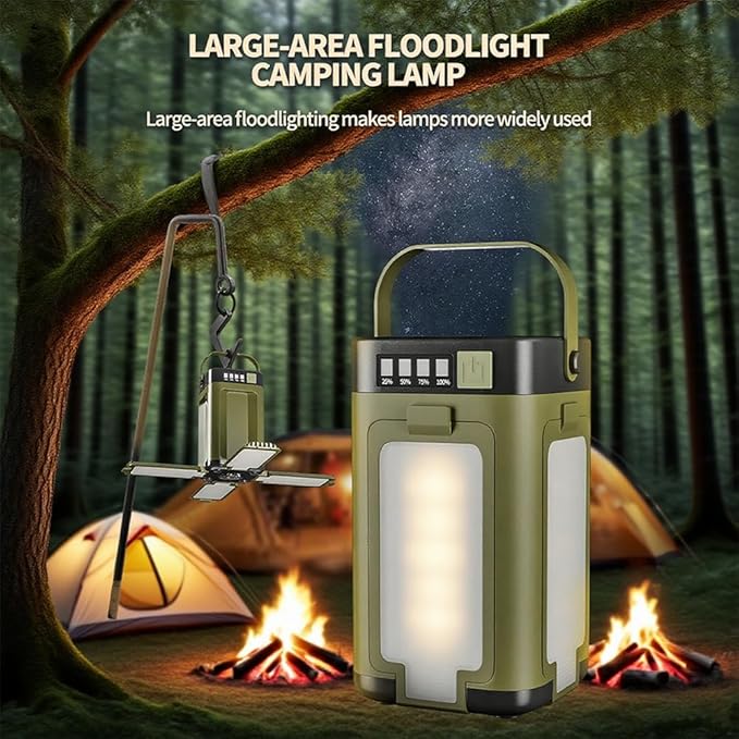 Lanterne de camping étanche à LED