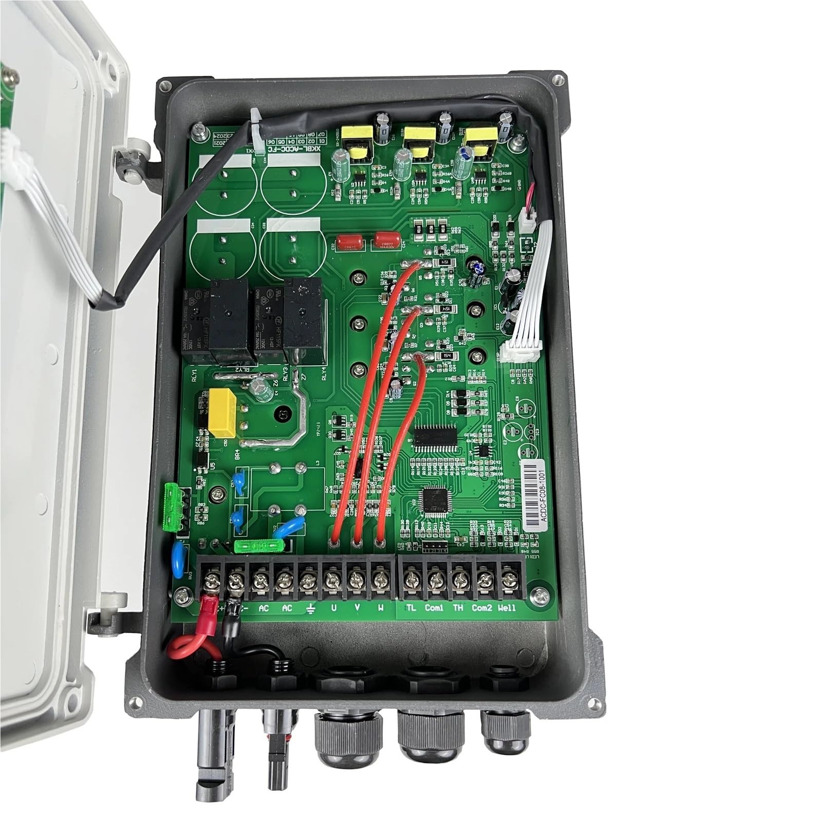 DC and AC 72V 144V 196V 288V Solar Pump Controller for 750w 1100w 1500W 2200W Solar Deep Well Screw brushless Water Pump(750W)