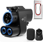 NACS to CCS1 Adapter for Tesla Supercharger, DC Fast Charging 500A | 1000V DC Quick Charger Converter for Ford, Rivian, Chevy, GM, VW, BMW, Kia, Volvo EVs