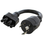 AC WORKS EV Charging Adapter for Tesla Use (TT-30P RV/Trailer 30A Gen2)