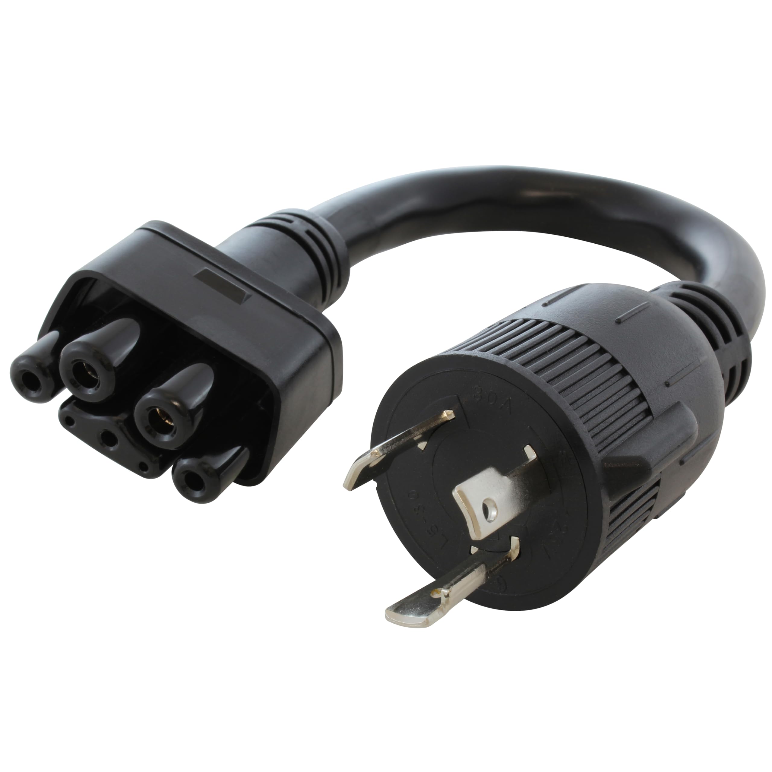 AC WORKS EV Charging Adapter for Tesla Use (TT-30P RV/Trailer 30A Gen2)