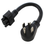 AC WORKS EV Charging Adapter for Tesla Use (TT-30P RV/Trailer 30A Gen2)