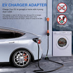 Nilight EV Adapter Cord 30 Amp to 50 Amp 4 Prong Pure Copper New Dryer Outlet to EV Plug Conversion Heavy Duty 10 Gauge Wire Nema 14-30P to 14-50R 30M/50F for Level 2 EVs Using