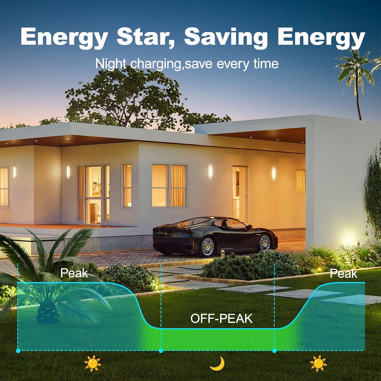 Level 1&2 Tesla Charger 2026 Upgraded, Level 1 ev Charger for Tesla with 20FT Cable, 3.5KW 16Amp, 110V-240V, NEMA 6-20 & 5-15, NACS Connector, Portable Electric Car Charger for Tesla Models Y/X/3/S