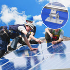 Solar Panel Mounting Brackets, 8PCS Adjustable RV Solar Panel Mount, Tilt Angle 10-60 Roof Mounting Kit for Solar Panels 400 W, 500 W