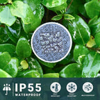 SOLPEX 16 Pack Solar Outdoor Lights Pathway, Stainless Steel Solar Lights Outdoor Waterproof,LED Landscape Lighting Walkway for Landscape/Patio/Lawn/Yard/Driveway-Cold White