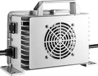 58.4Volt 25Amp(51V25A) Golf Cart Lithium Battery Charger LiFePO4 48V(25A @ 110 VAC & 220 VAC) Matching O-Type（14-8） Terminal Onboard