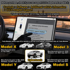 Upgraded 2in1 CCS1 & J1772 to NACS(Tesla) Adapter, Max 250KW 500A/AC Fast Charging/Level 1/2/3Chargers for Tesla Model 3/Y/S/X/Cybertruck,Works with Electrify America/ChargePoint/EVgo