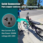 J1772 to Nema 5-20, EV Station Charging Adapter, EV Adapter Plug, J1772 to NEMA 5-20 Plug for Many Devices that Can Accept 100~240V