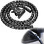 EV Charger Cable Protector, 23FT Electric Car Charger Cable Sleeve,Wear/UV-Proof,EV Charger Cord Protector Flexible/Pet Resistant/Prevents Tread & Door Squeeze