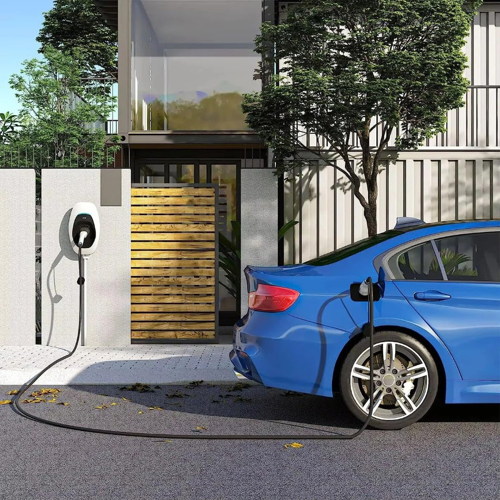Type 2 Male to Type 1 Female EV Charging Cable, Mode 3 EV Charger for J1772 EVs, 32A 7kW Single Phase, 5m(16.4ft)