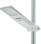 Alpha 1080X Solar Street Light Motion Sensor 3-Mode Street Lamp Dusk to Dawn Dimmable Waterproof Max Pole Diameter 3", Cool White LED