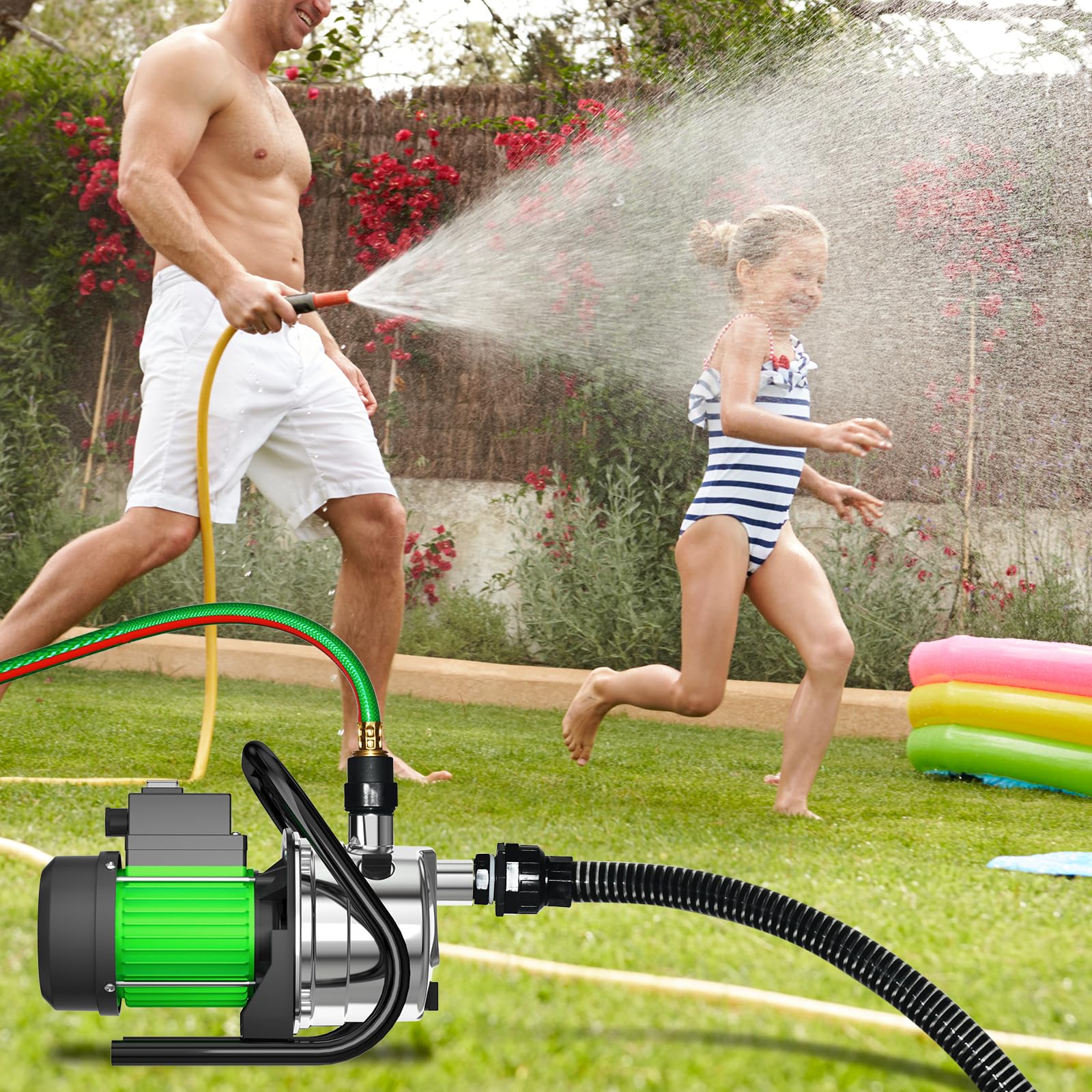 SHANGDA Water Transfer Pump Electric 1.6HP