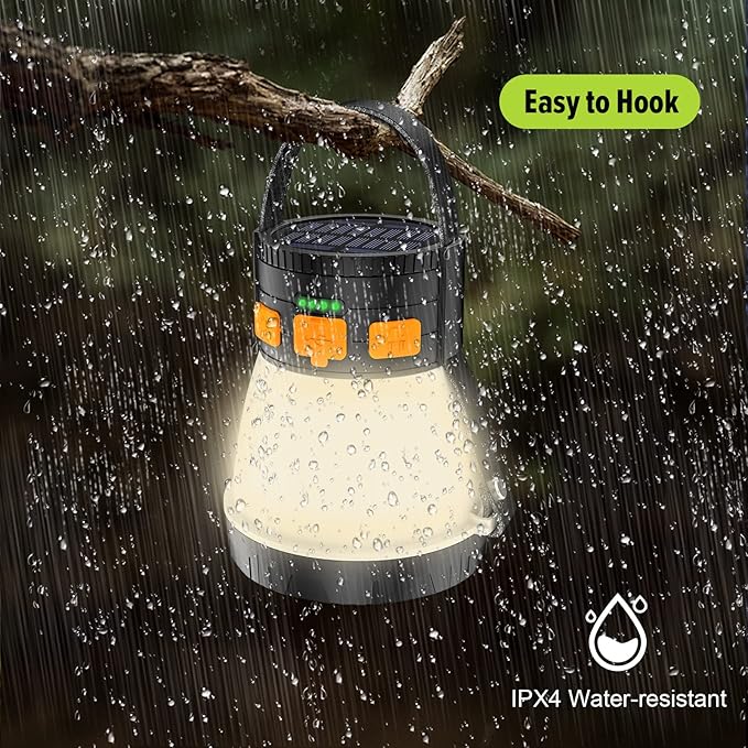 Lanterne de camping LED, 1500 lumens