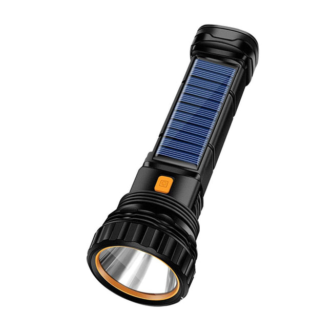Solar/Rechargeable Multi Function 1000 Lumens LED Flashlight Hover Image
