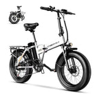 Vélo électrique pliable 1000 W, 48 V 20,8 Ah
